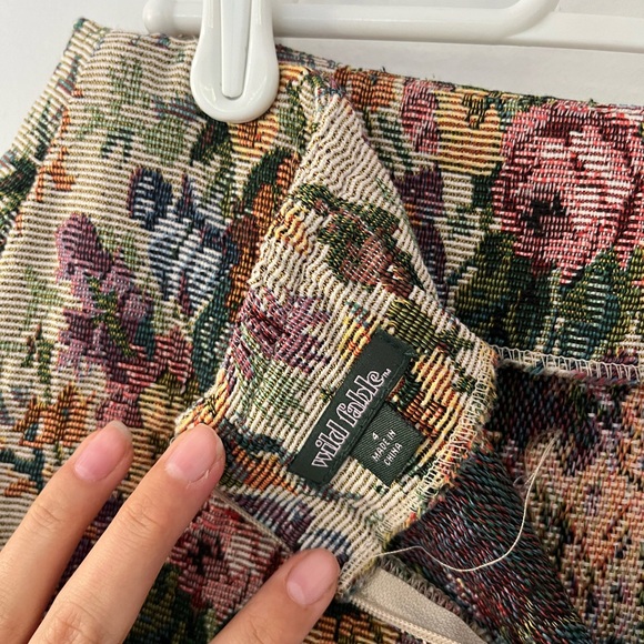 🔥3/$15 Wild Fable | Floral Mini Skirt 💐 - Picture 4 of 5